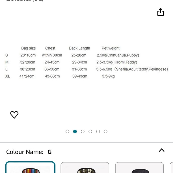 Small dog backpack carrier - Picture 9 of 10